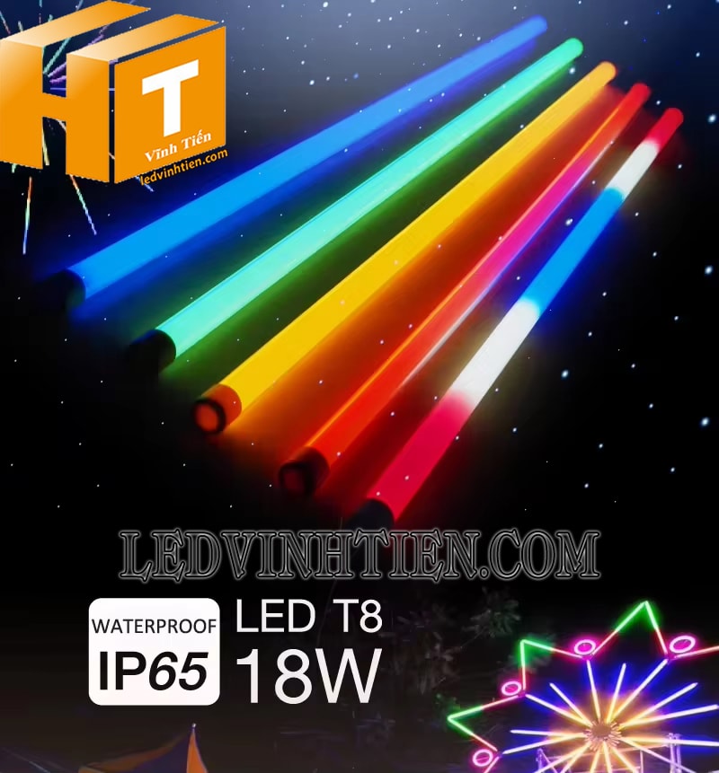 Led tube T8 1m2 chống nước