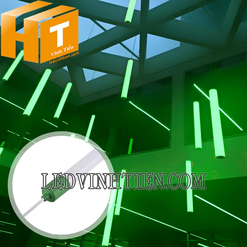 Đèn led T8 ánh sáng xanh lá