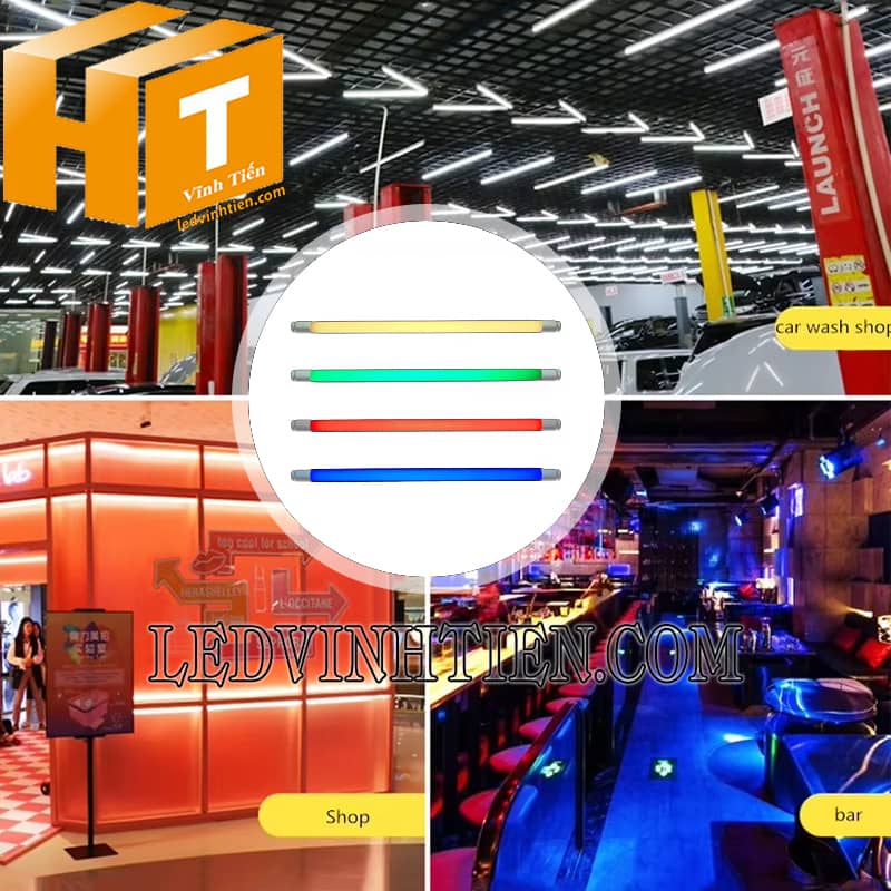 Bóng led tuýp T8 60cm trang trí nội thất