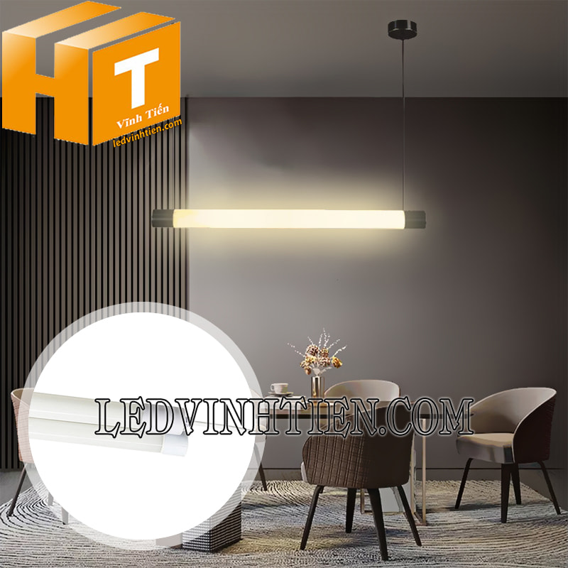 Led tuýp T8 6 tấc màu vàng