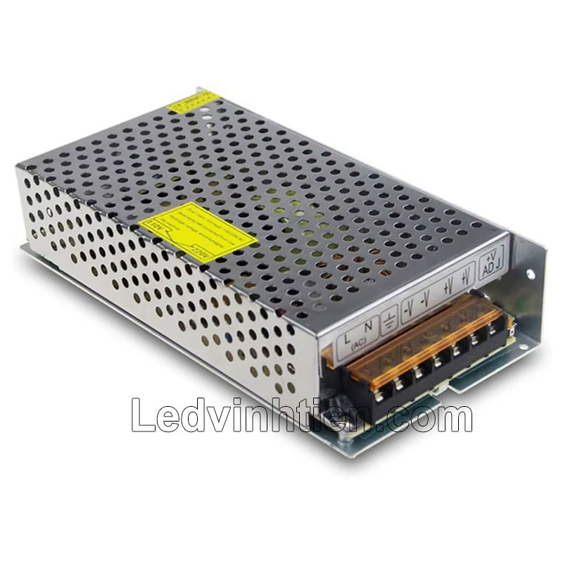 Nguồn 12V 15A 180W không quạt, thiết kế đơn giản và bền bỉ cho thiết bị điện tử