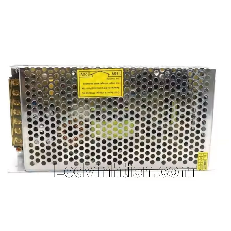 Nguồn 12V 15A 180W không quạt, bảo đảm hoạt động hiệu quả trong không gian nhỏ