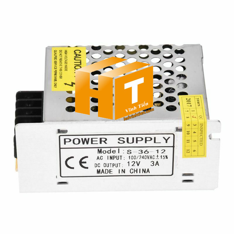 Nguồn tổ ong 12V 3A loại tốt, giá rẻ