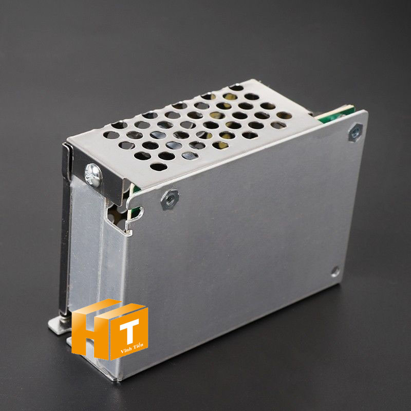 Nguồn 24V 1A không quạt, thiết kế nhỏ gọn, giảm nhiệt, bền bỉ.