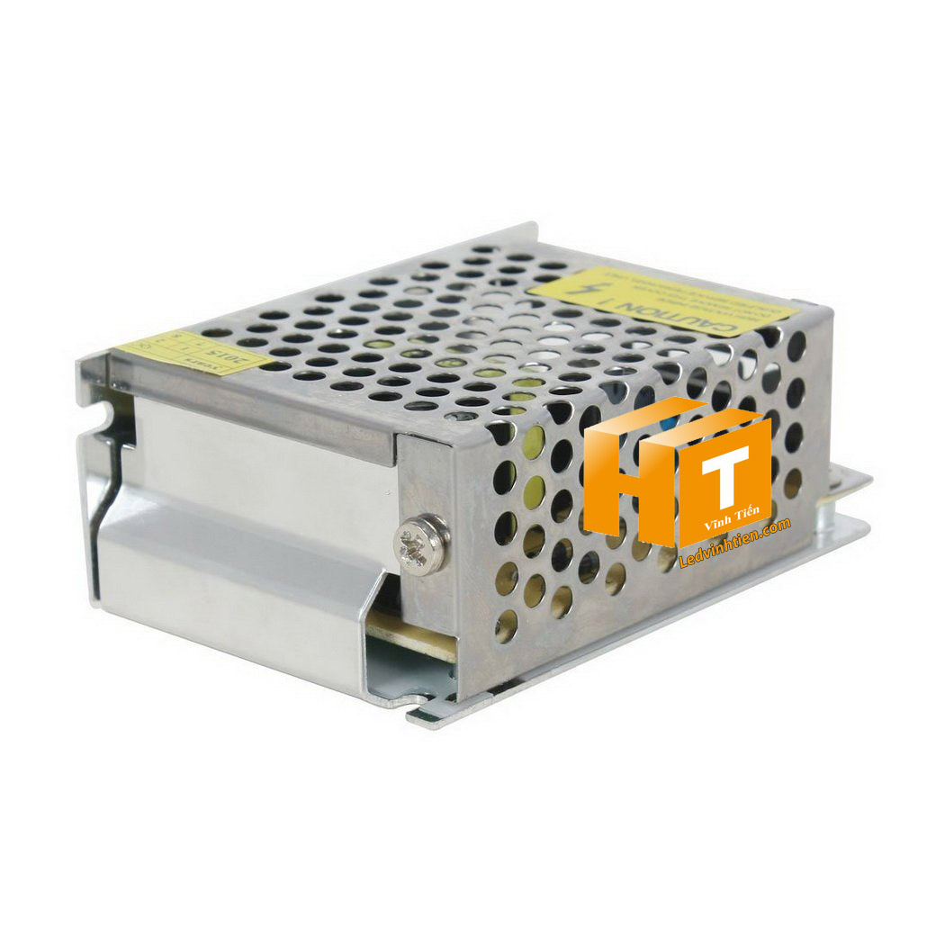 Nguồn không quạt 24V 1A 24W, thiết kế nhỏ gọn, tuổi thọ cao.