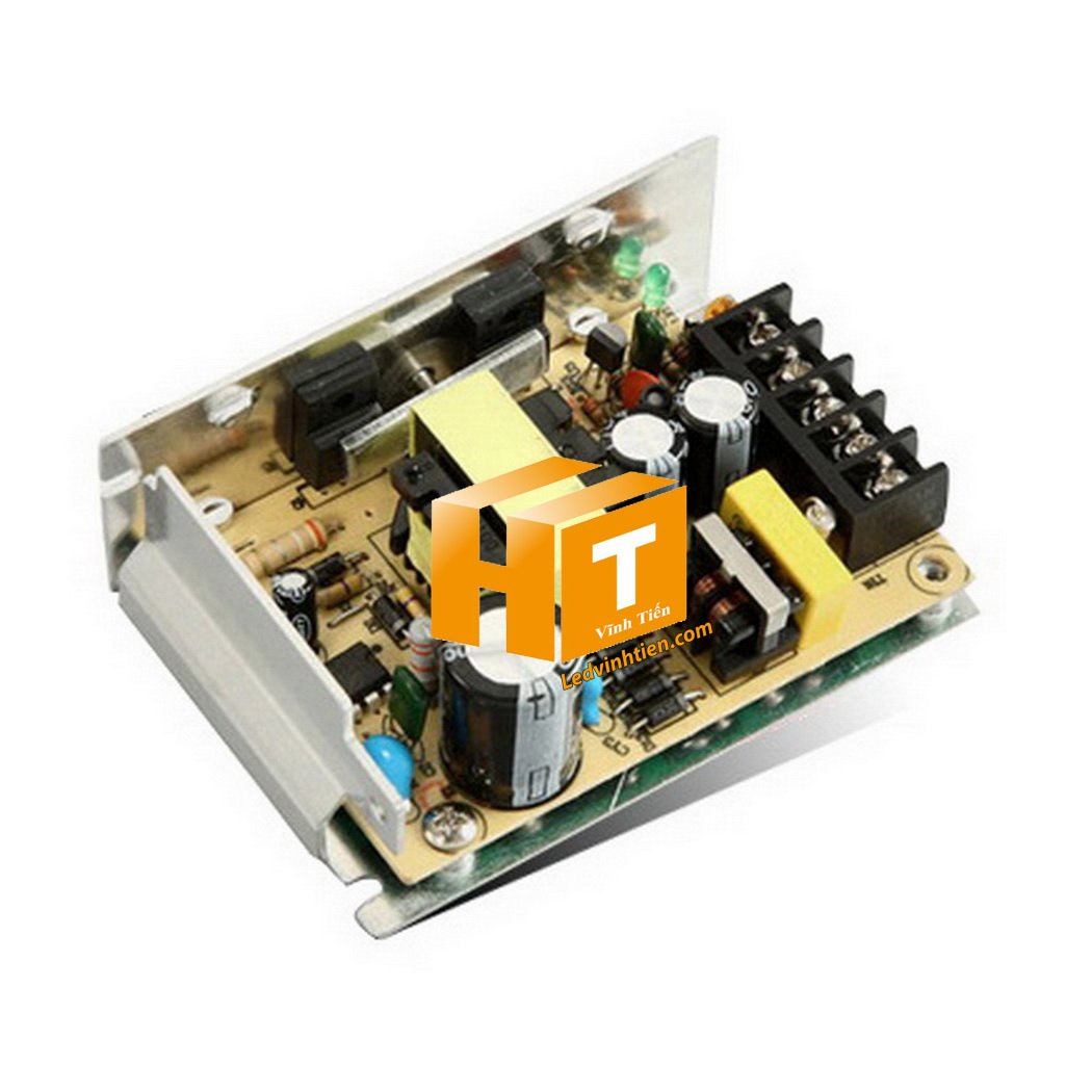 Nguồn 24V 1A 24W không quạt, bền bỉ, hiệu suất ổn định cho thiết bị LED.