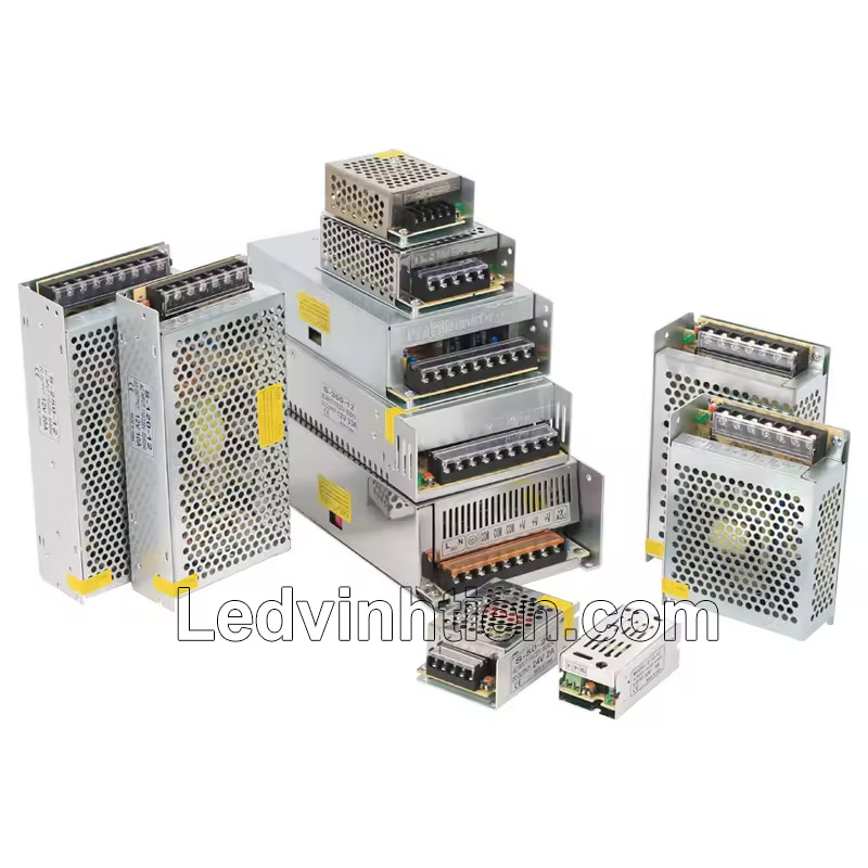 Nguồn 24V 3A không quạt 72W, nhỏ gọn, phù hợp cho đèn LED, CNC.