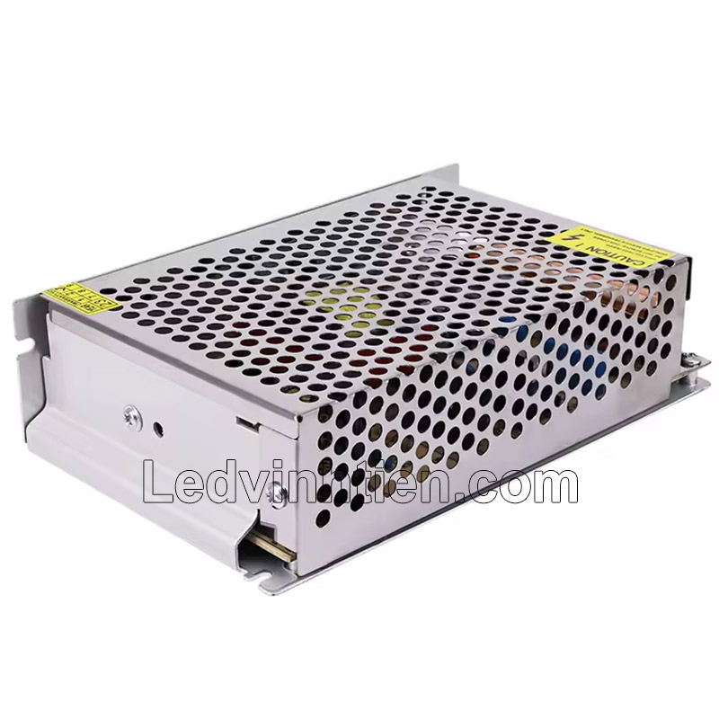 Bộ nguồn 24V 3A không quạt 72W, thiết kế chắc chắn, bền bỉ.