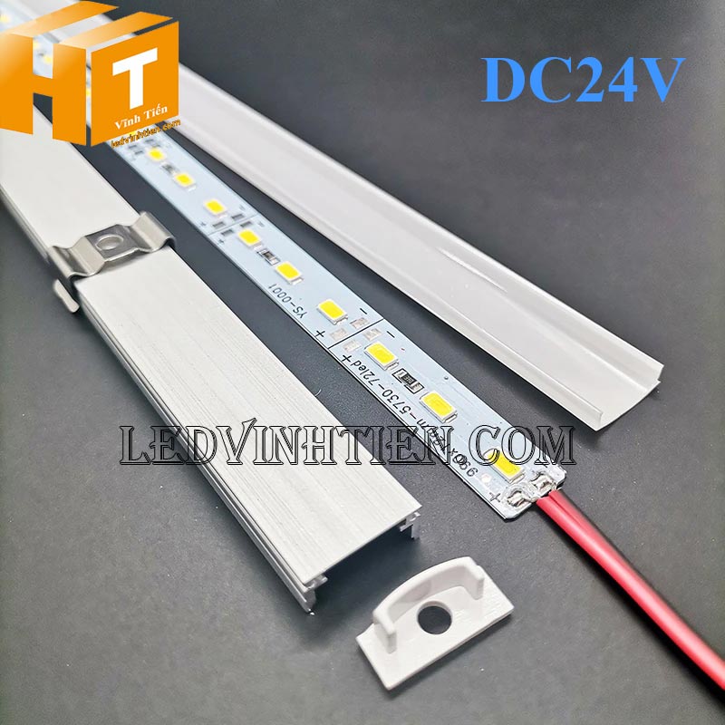 Mua đèn led thanh nhôm 24V ánh sáng trung tính, giá rẻ tại Vĩnh Tiến