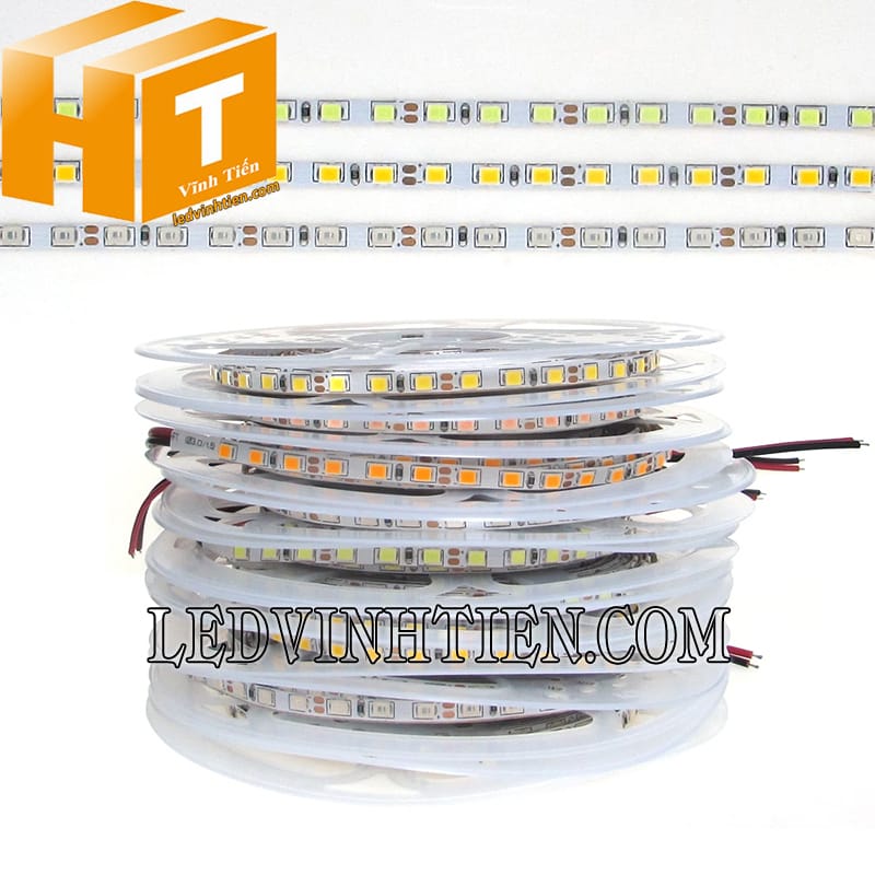 Dây đèn led 2835 dùng cho ống silicon dẻo định hình