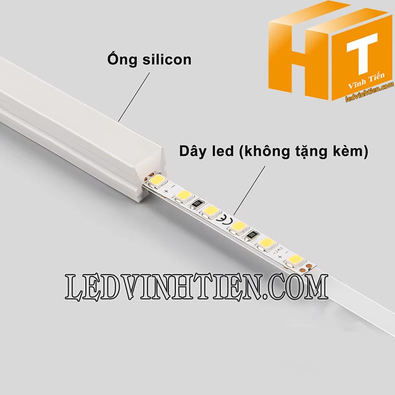 Dây silicon định hình 10x10mm cao cấp