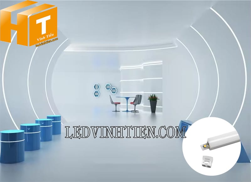 !Ống silicon định hình led dây 10x10mm loại tốt