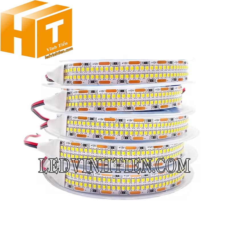 Led dây 2 hàng 2835 dùng cho ống silicon định hình