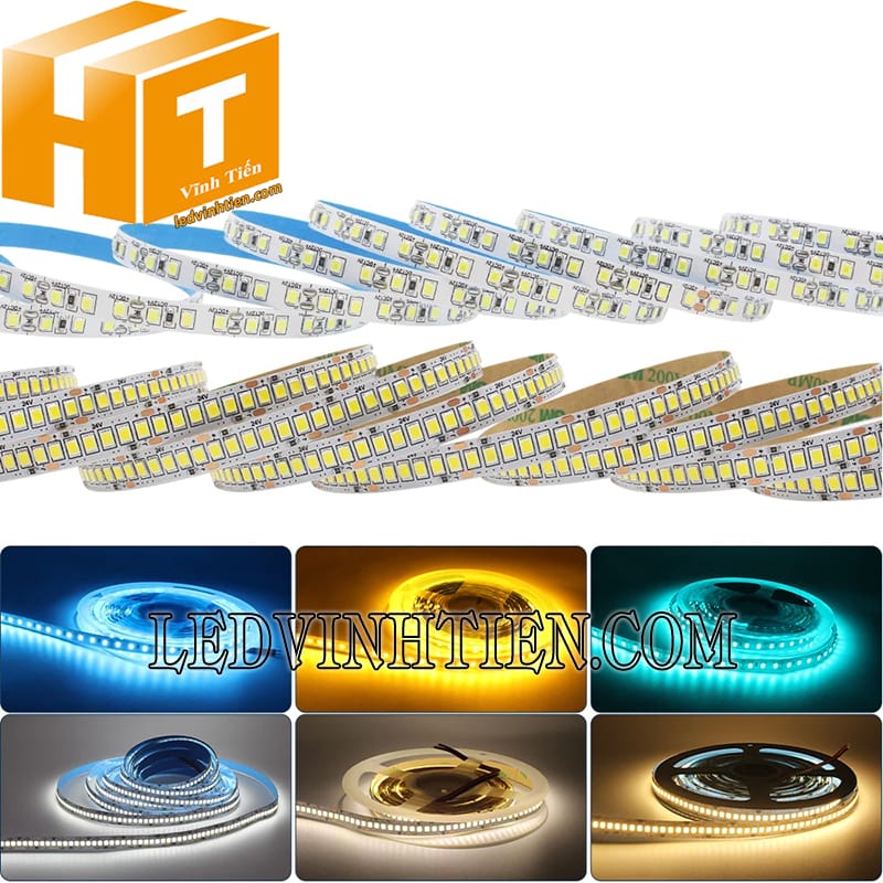 Led dây dán 2835 dùng cho ống silicon định hình