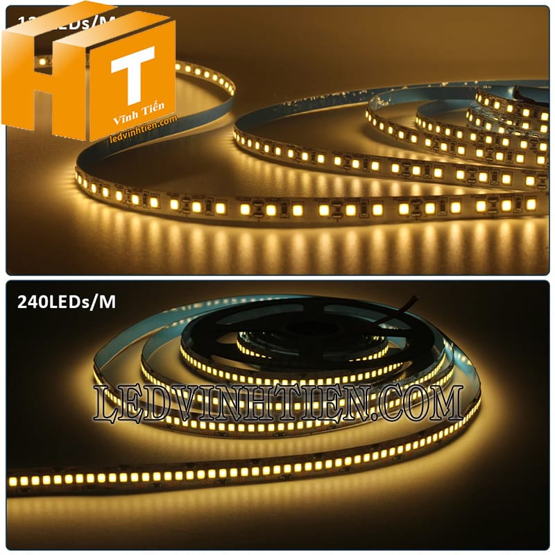 Led dây dẻo 2835 dùng cho ống silicon định hình