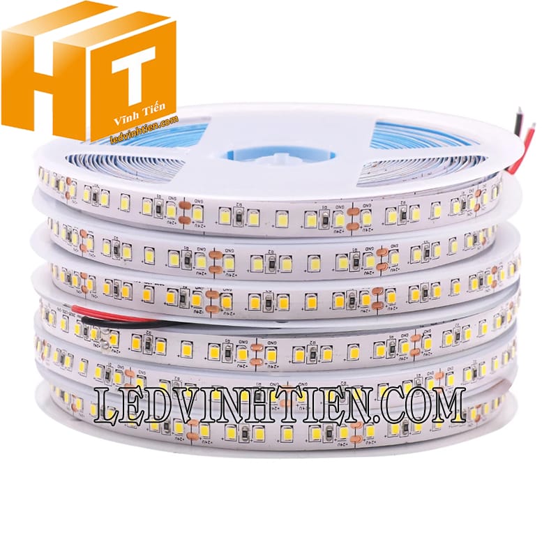 Đèn led dây 2835 dùng cho ống luồn silicon