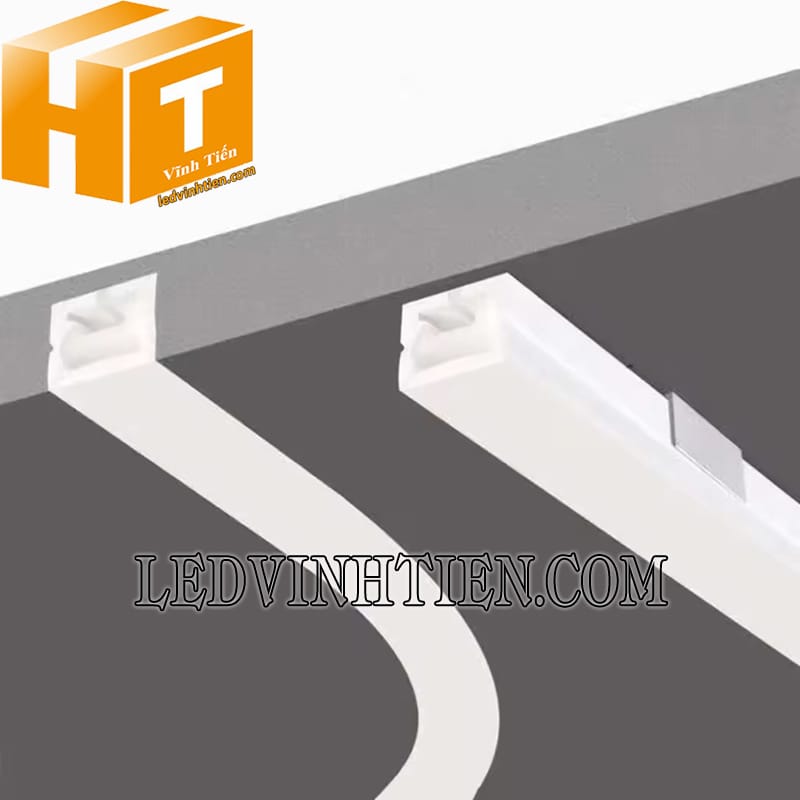 Ống silicon định hình đèn led dây