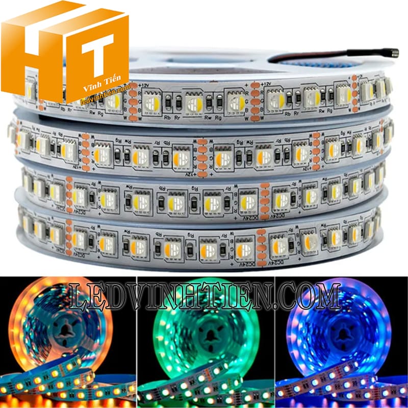 Led dây 5050 dùng cho ống silicon định hình