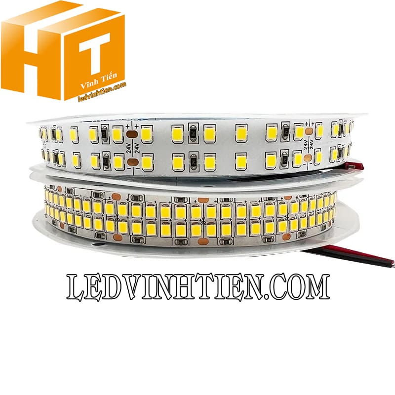 Dây đèn led đôi 2835 dùng cho silicon định hình