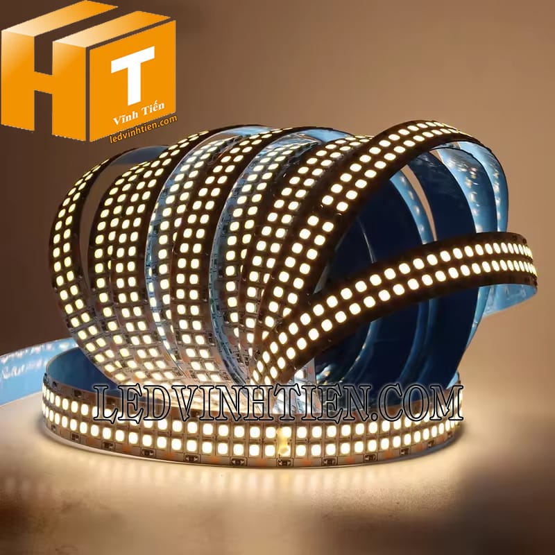 Led dây 2835 2 hàng dùng cho silicon định hình