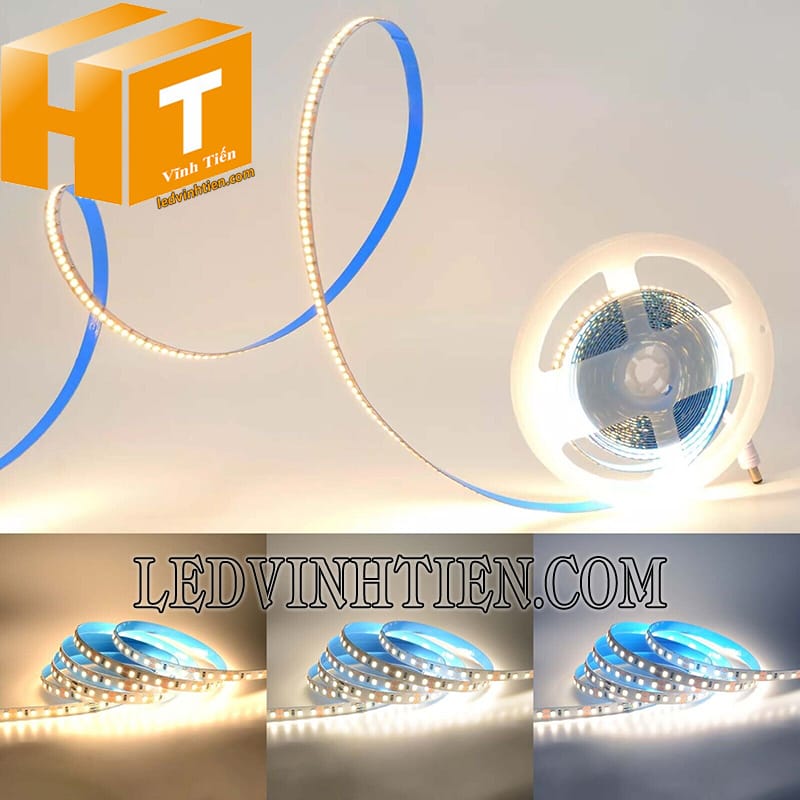 Dây đèn led 2835 dùng cho silicon định hình âm