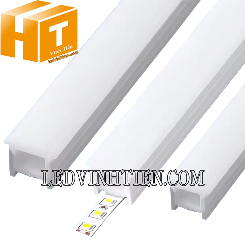 Dây silicon định hình 14x14mm âm tường