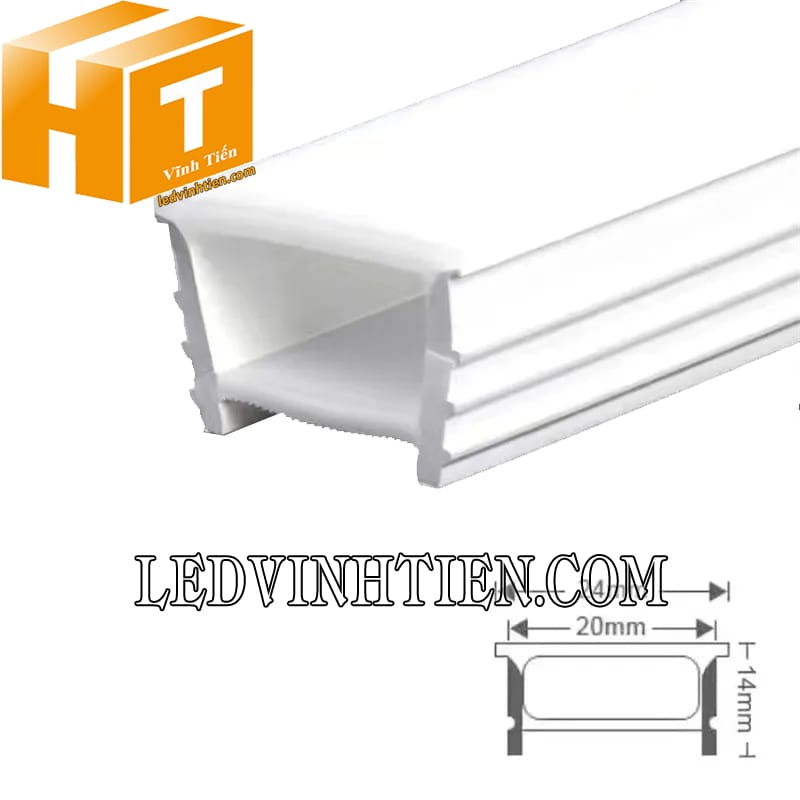 Silicon định hình lắp âm 20x14mm giá rẻ