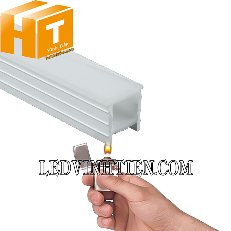 Dây silicon định hình gắn âm tường 20x20mm