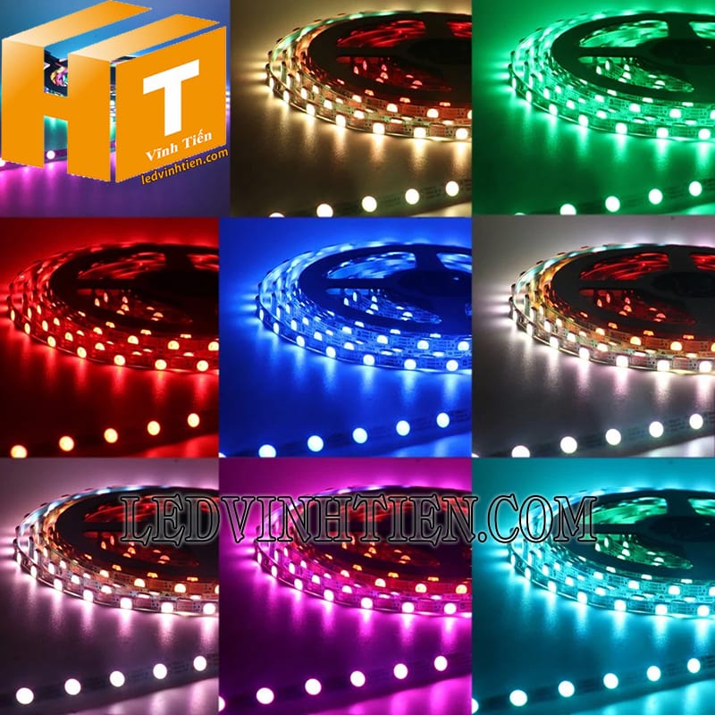 Led dây 5050 dùng cho silicon định hình âm tường