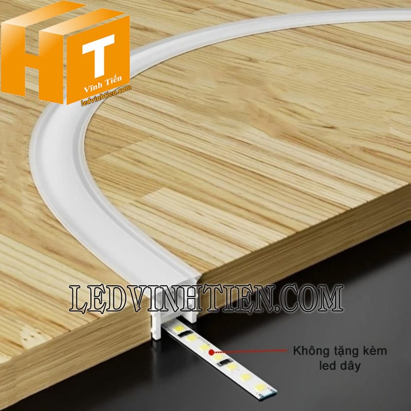 Ống luồn silicon định hình âm tường 20x20mm