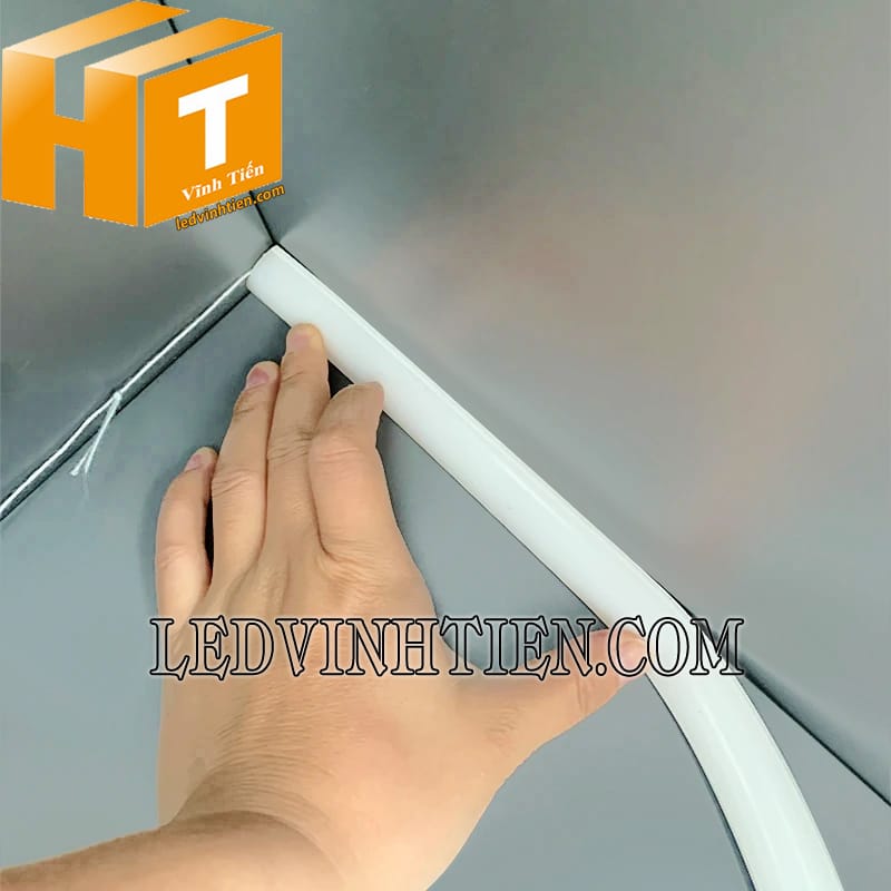 Dây silicon định hình V góc 20x14mm